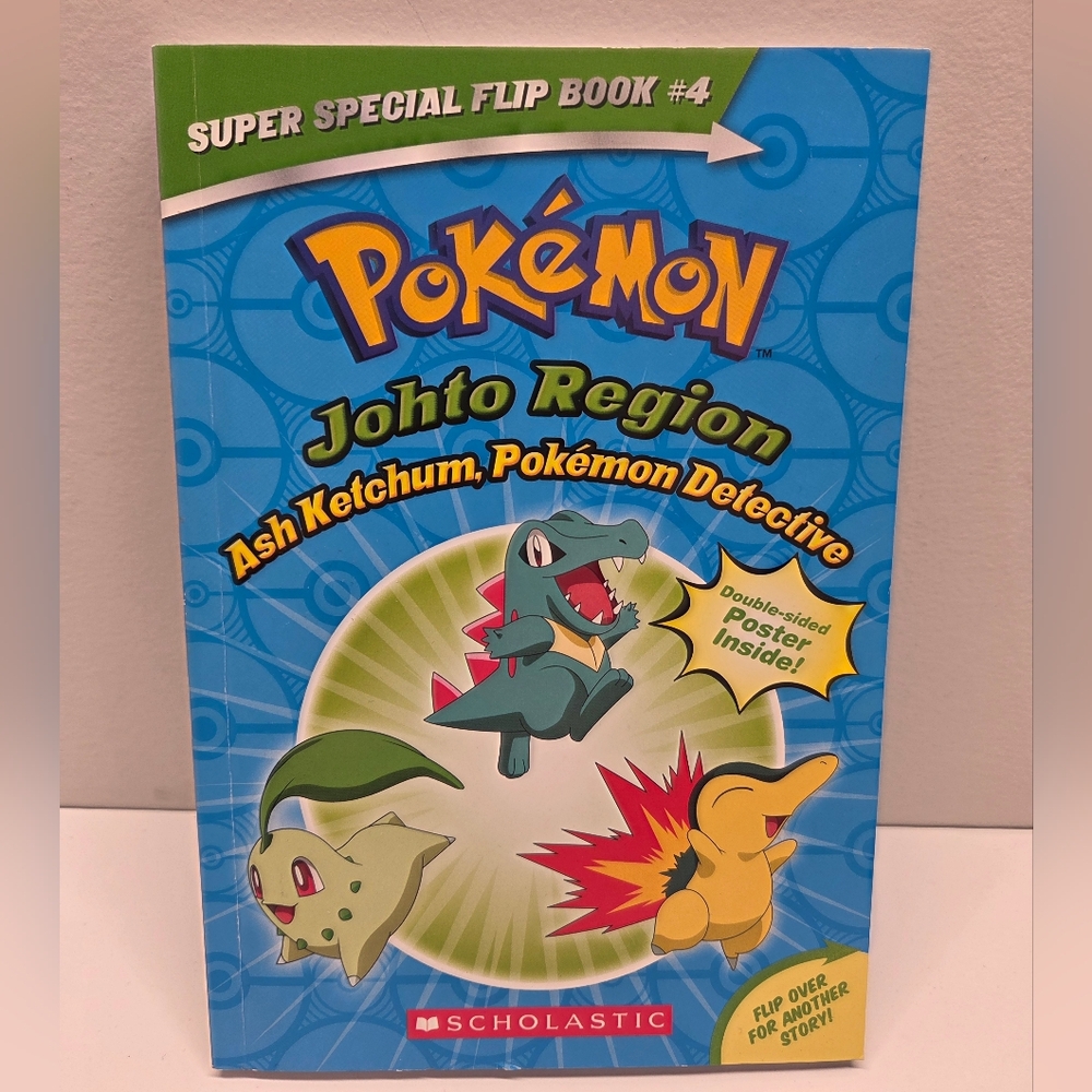 Pokemon Book: Ash Ketchum Pokemon Detective & I Choose You No Poster